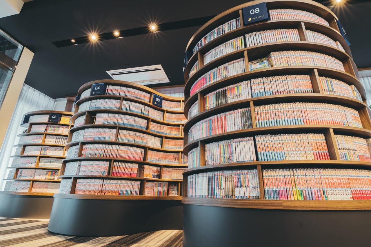 Quintessa Hotel Kokura Comic & Books Kitakyūshū Extérieur photo